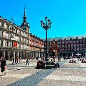 economic car rental in Madrid